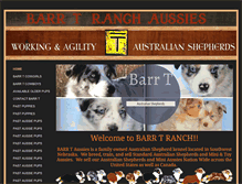 Tablet Screenshot of bartaussies.com